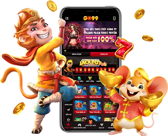 Tiền vàng và pháo hoa tượng trưng cho thưởng chào mừng